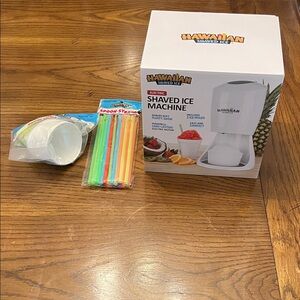 Shaved Ice Machine - White